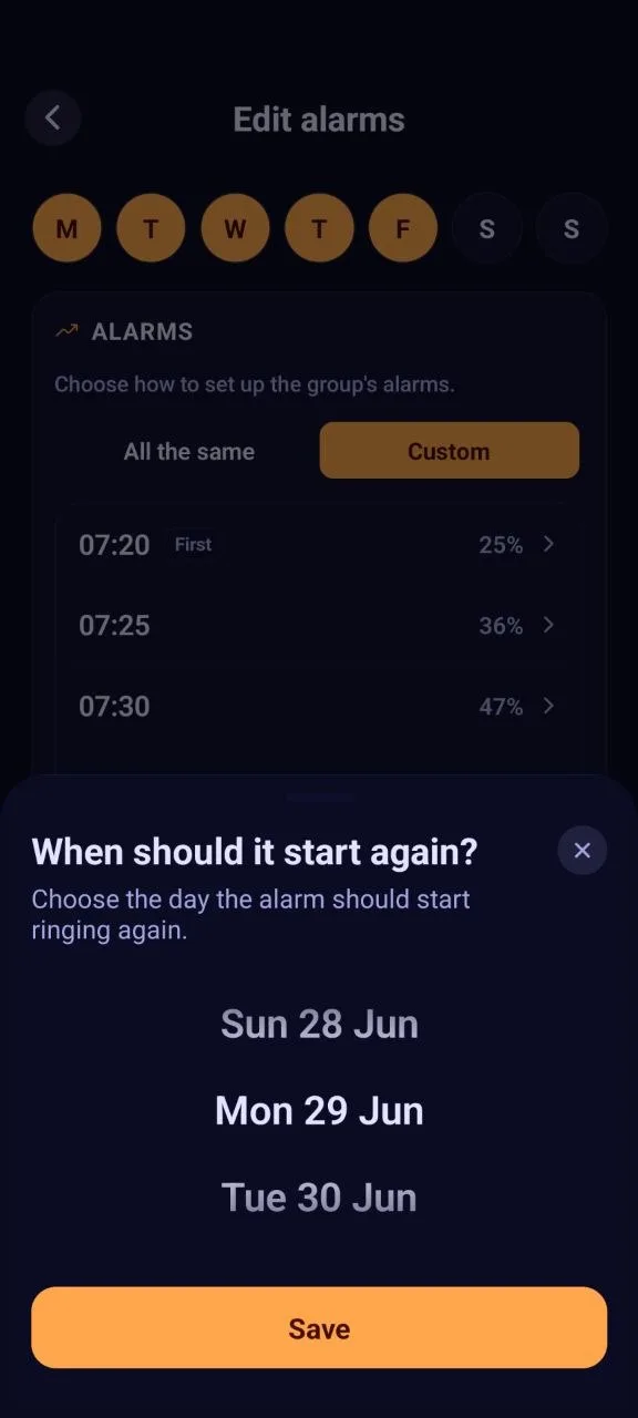 Plan ahead, or pause for a few days