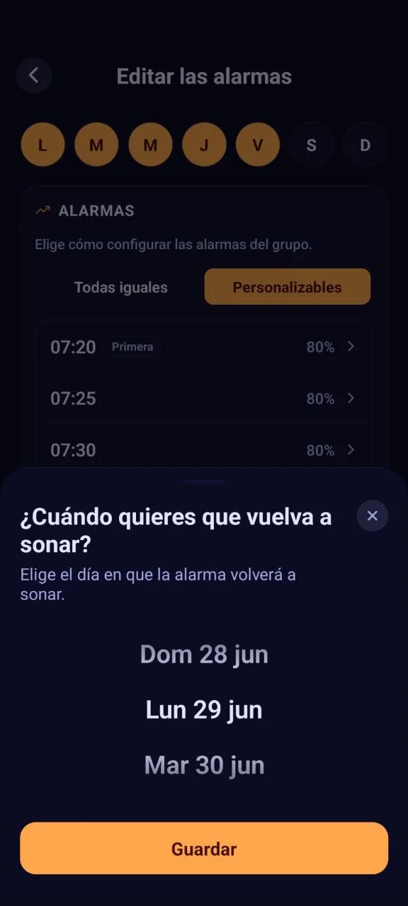 Planifica con tiempo, o haz una pausa unos días