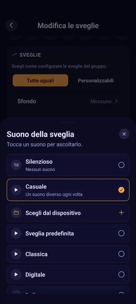 Un suono diverso ogni mattina